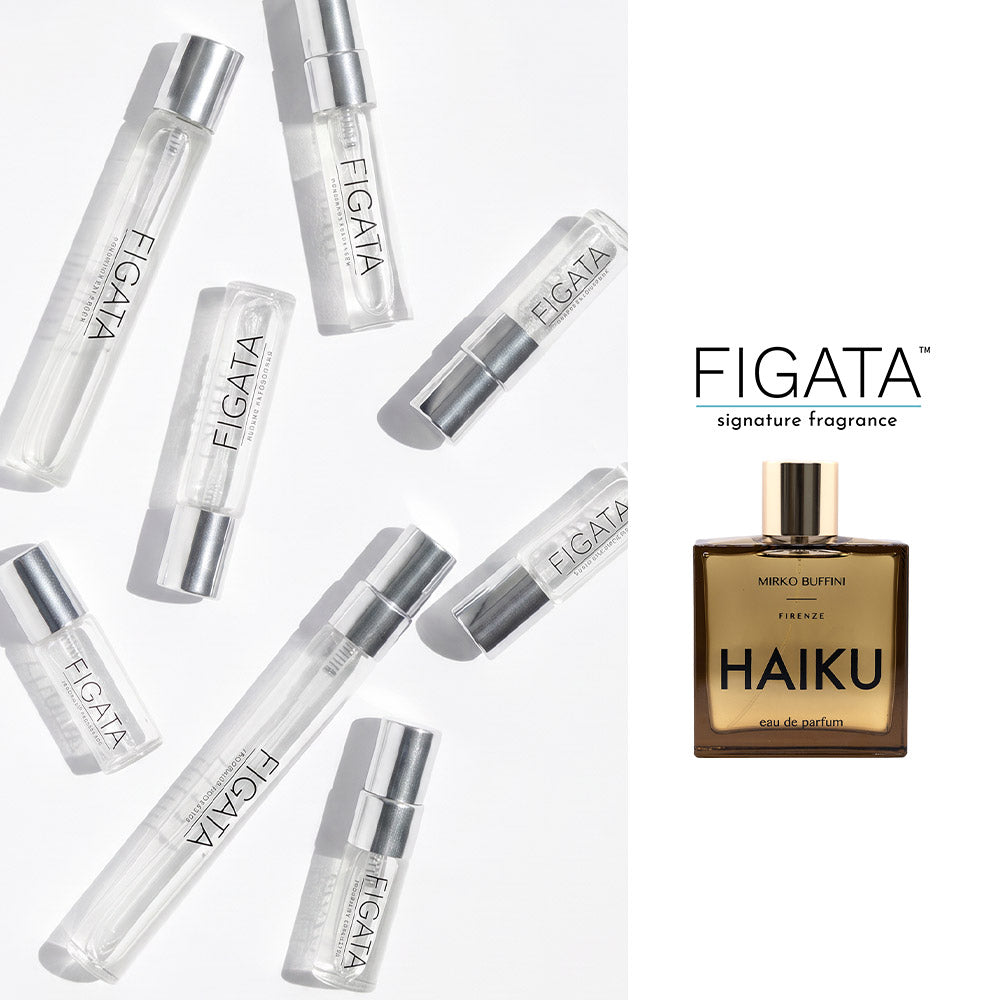 [FIGATA] Mini perfume Ingredients: Mirko Buffini, Florence, HAIKU, Italy, Eau de Parfum, Perfume, Try it, Choose, Sold by weight, Capacity: 1.5ml, 3ml, 5ml, Spray, Roll-on, Atomizer, Nekoposu