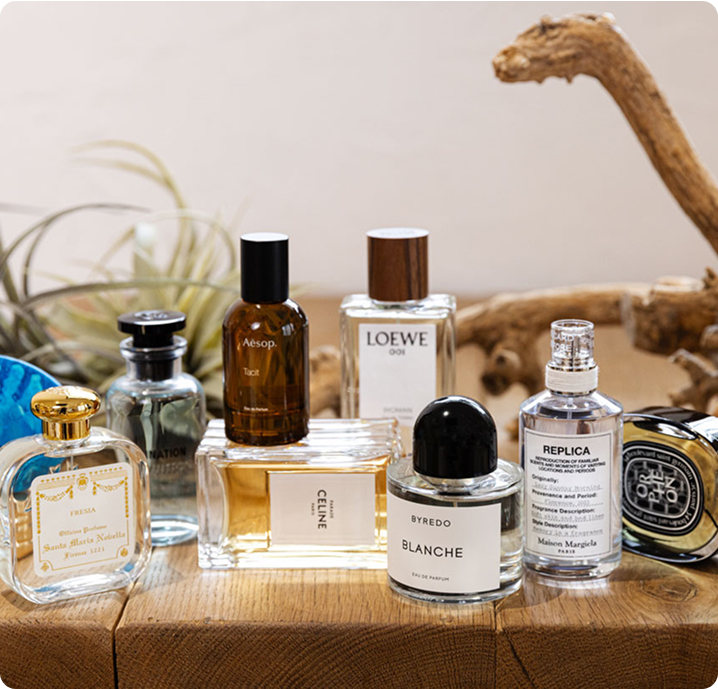 Trial set of perfumes